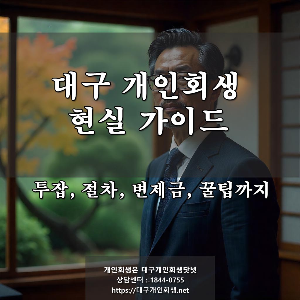 대구개인회생 현실가이드