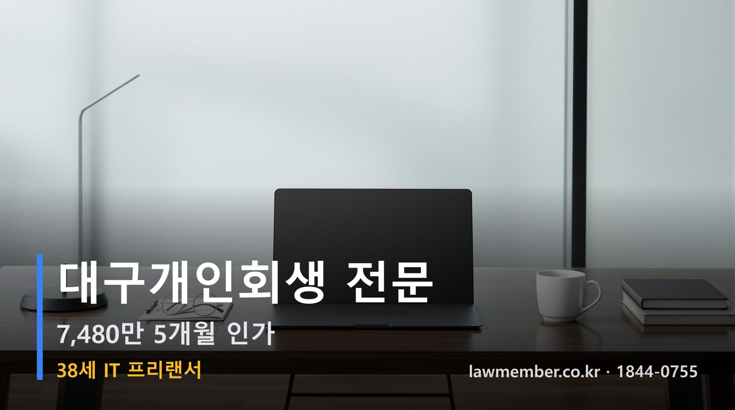 대구개인회생 전문 법무사 로맴버 - 38세 IT 프리랜서 7,480만 회생 인가 데이터 시각화