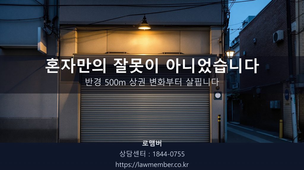 대구 중구 삼덕동 옛 골목 저녁 풍경, 셔터 내린 1층 작은 독립 서점 자리 사람 없음