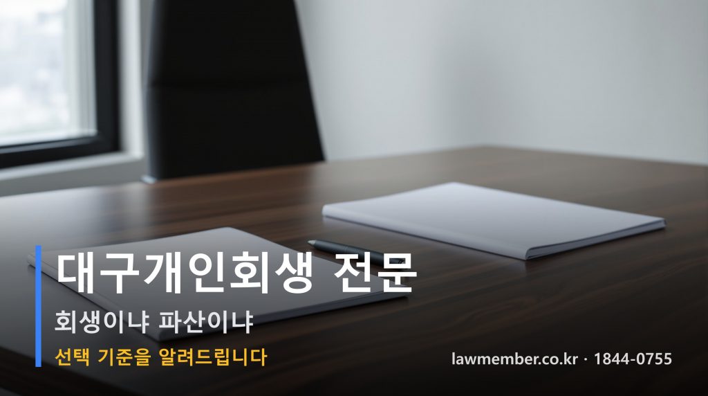 법무사 사무실 책상 위 갈림길처럼 놓인 두 서류철 정물