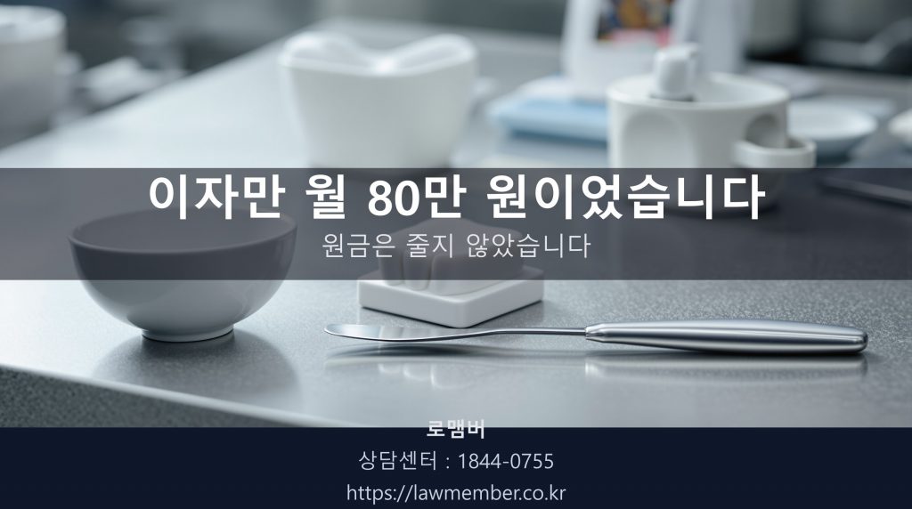 기공소 작업대와 석고 모형 도구 정물