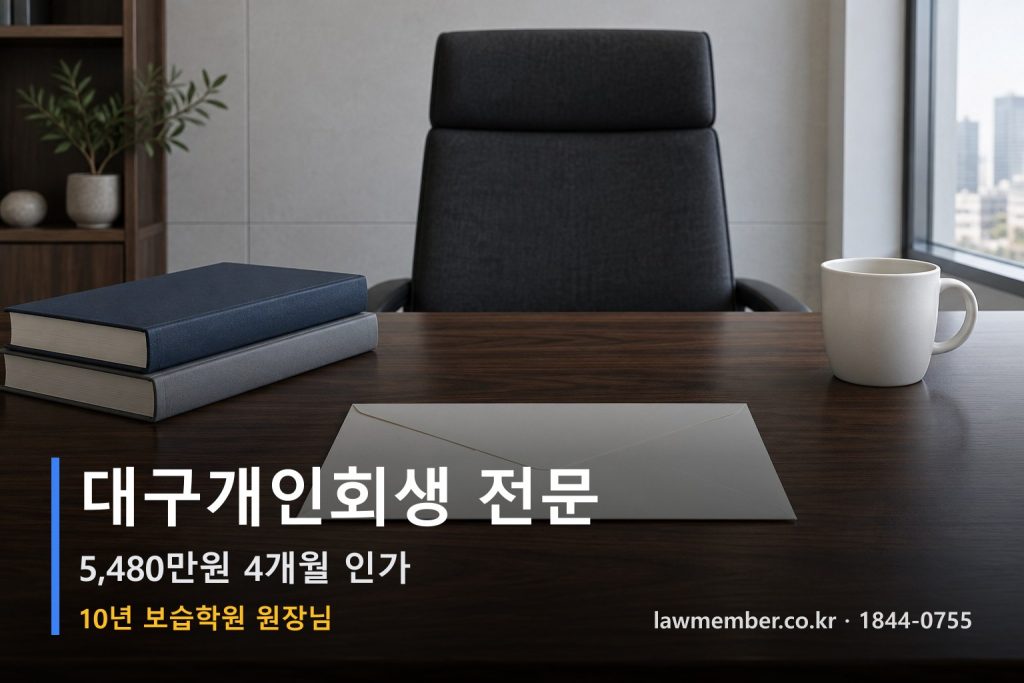 법무사 사무실 책상 위 교재와 서류 정물
